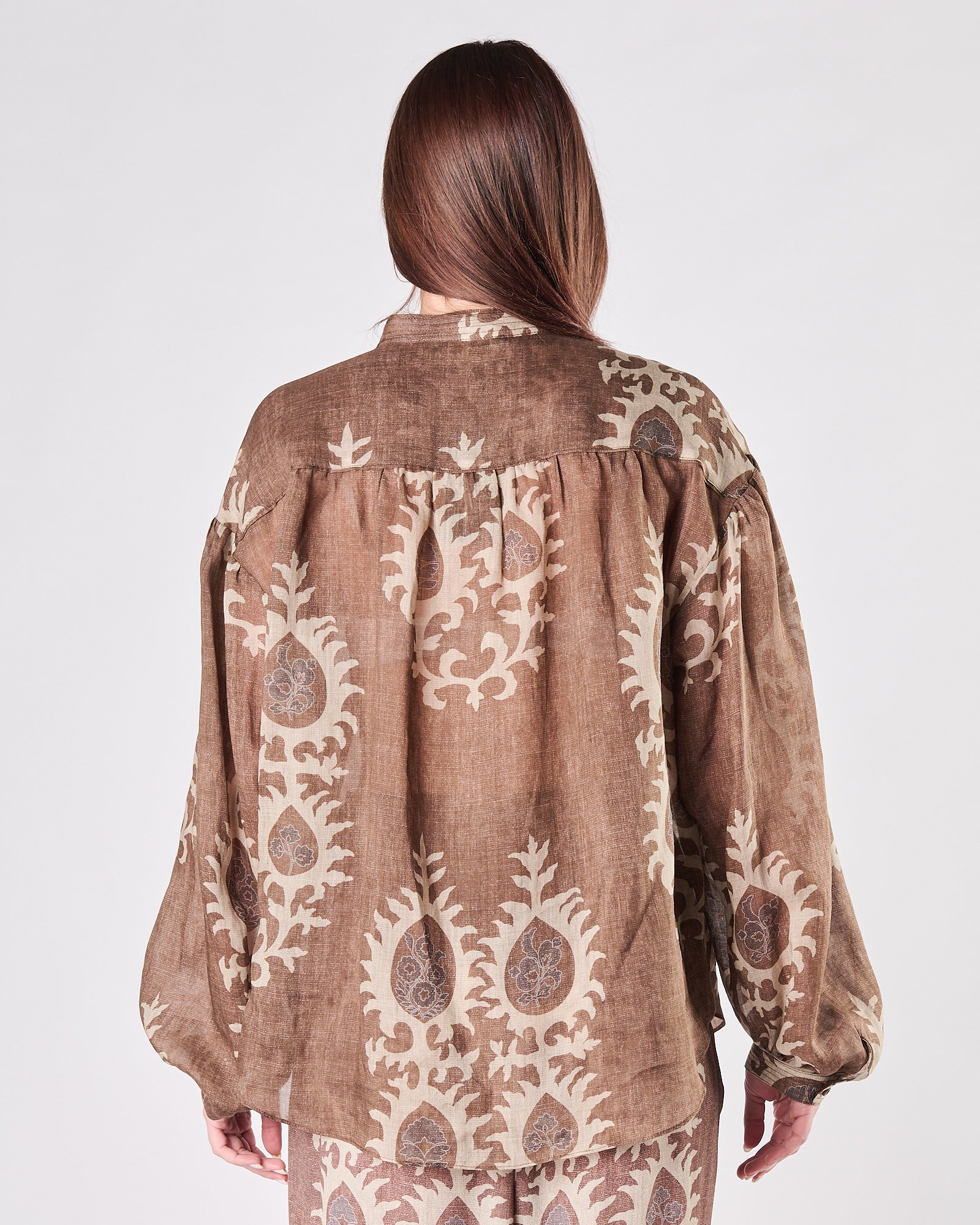 Camicia Bazar Deluxe fantasia nocciola