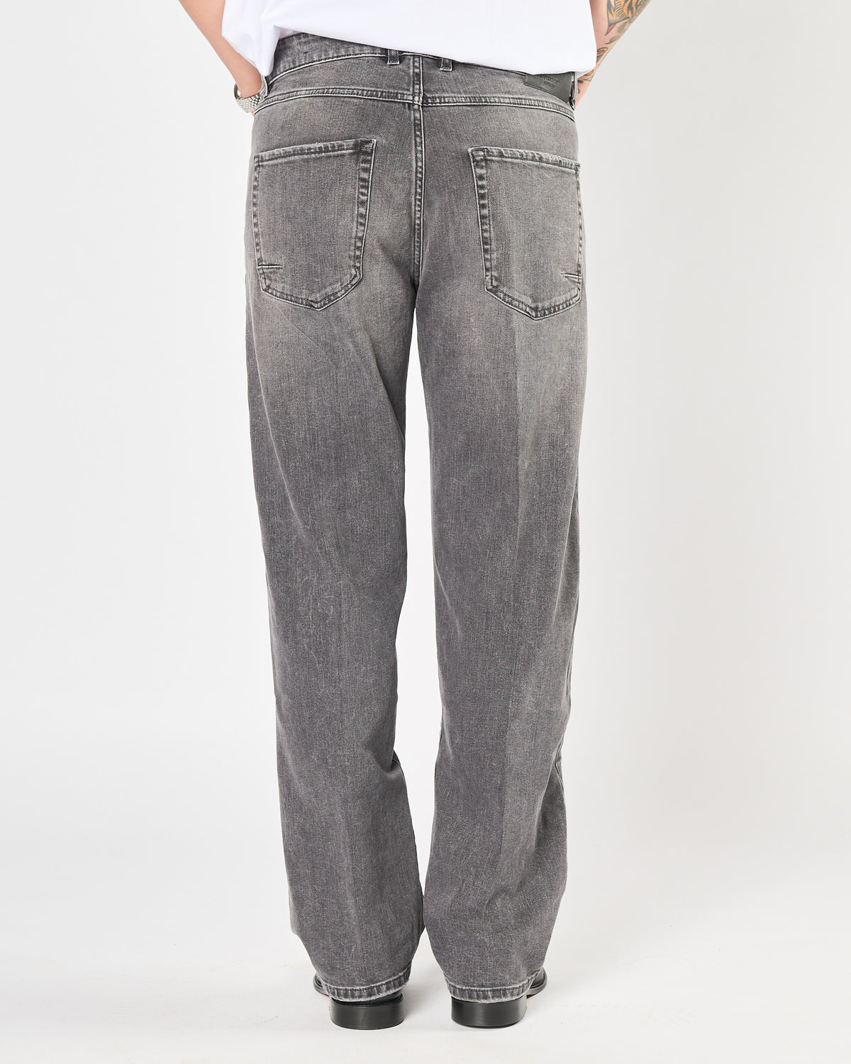 Jeans Officina36 morbido nero lavato