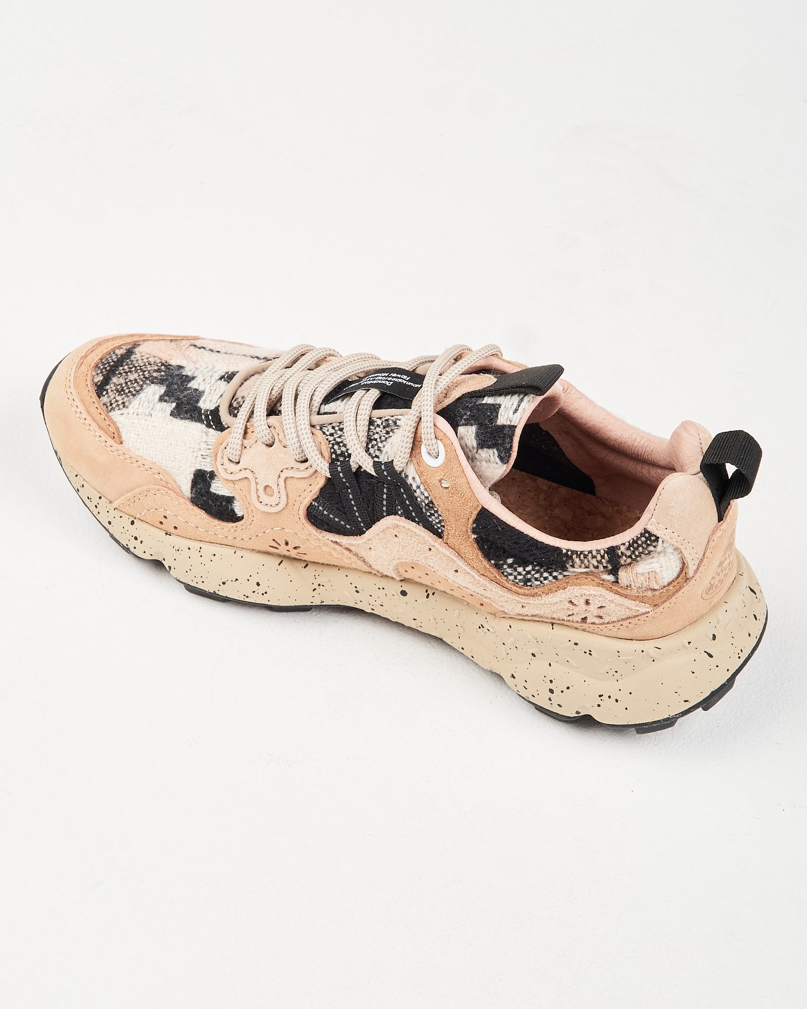 Sneaker Flower Mountain Mud-Light Brown Black