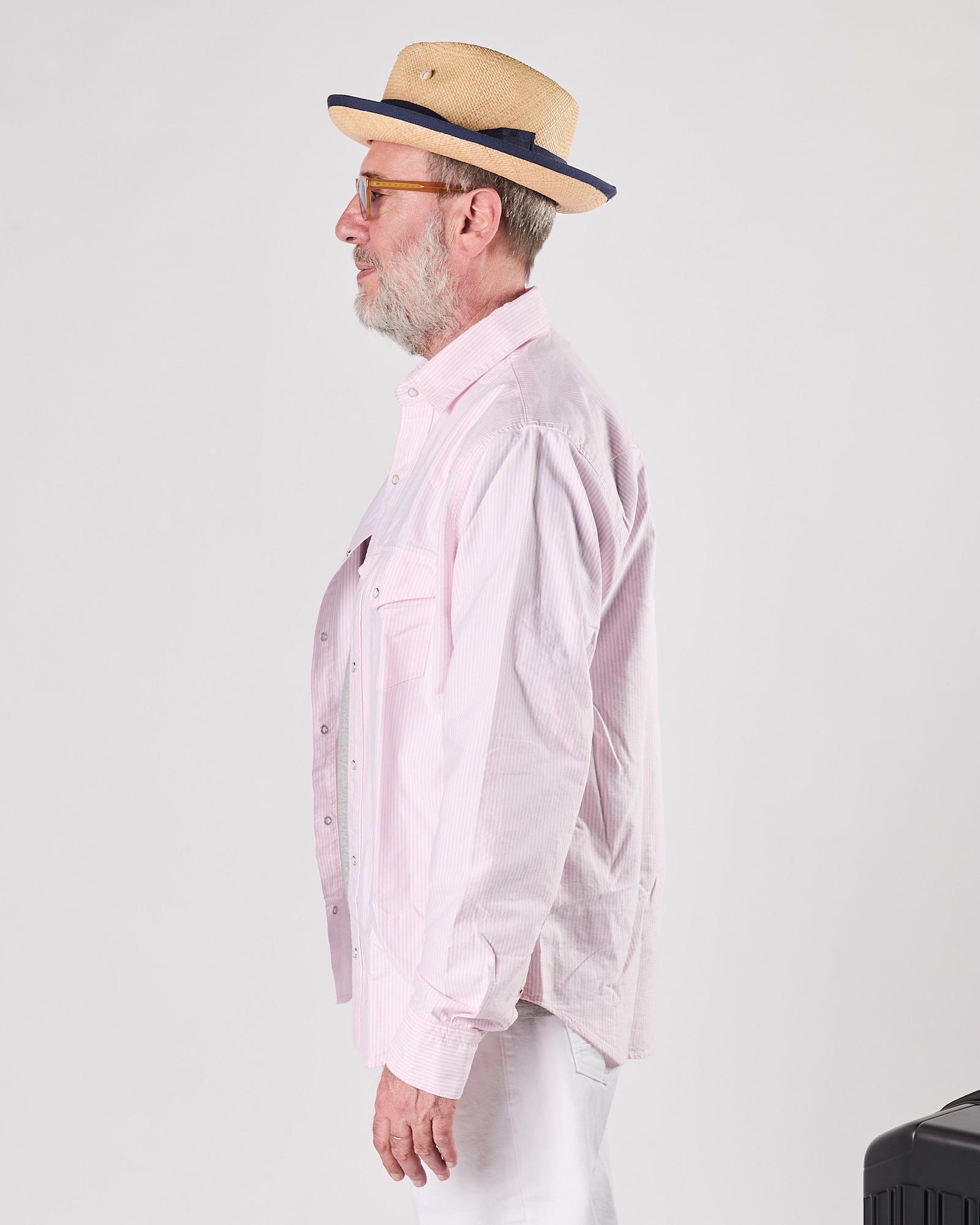 Camicia Chesapeake's texana riga rosa oxford
