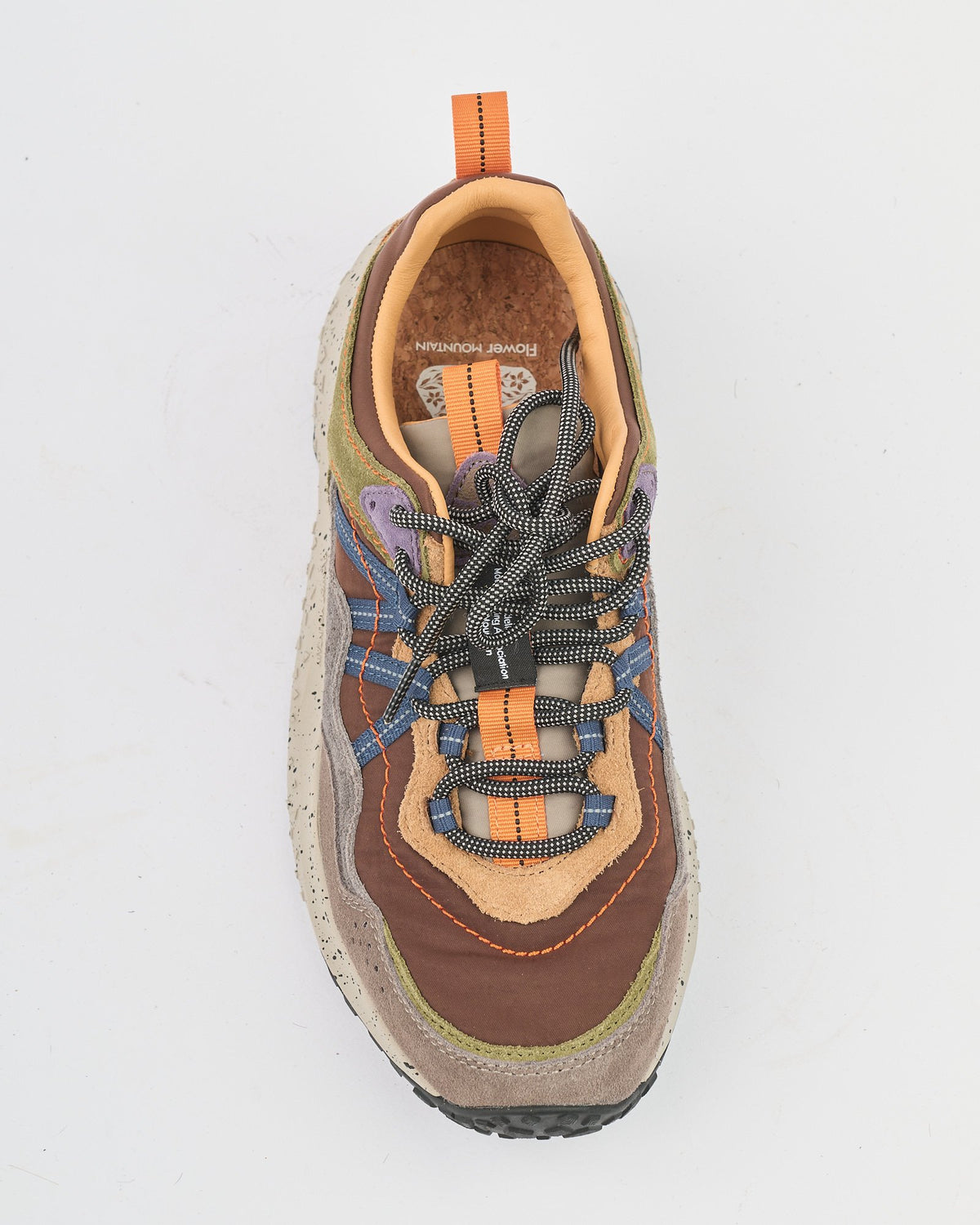 Sneaker Flower Mountain Mud Brown Olive