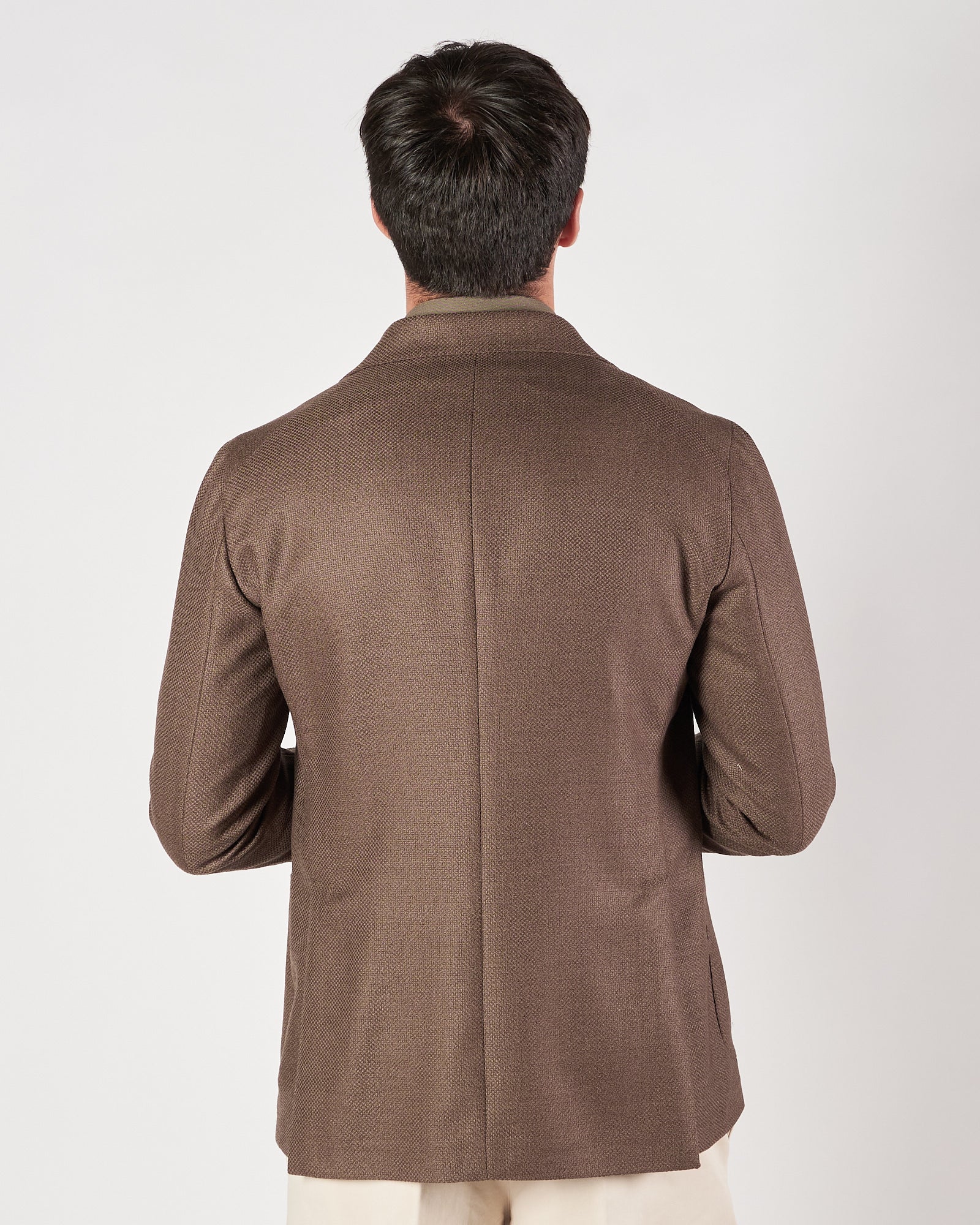 Giacca Tagliatore doppio petto quattro bottoni verde