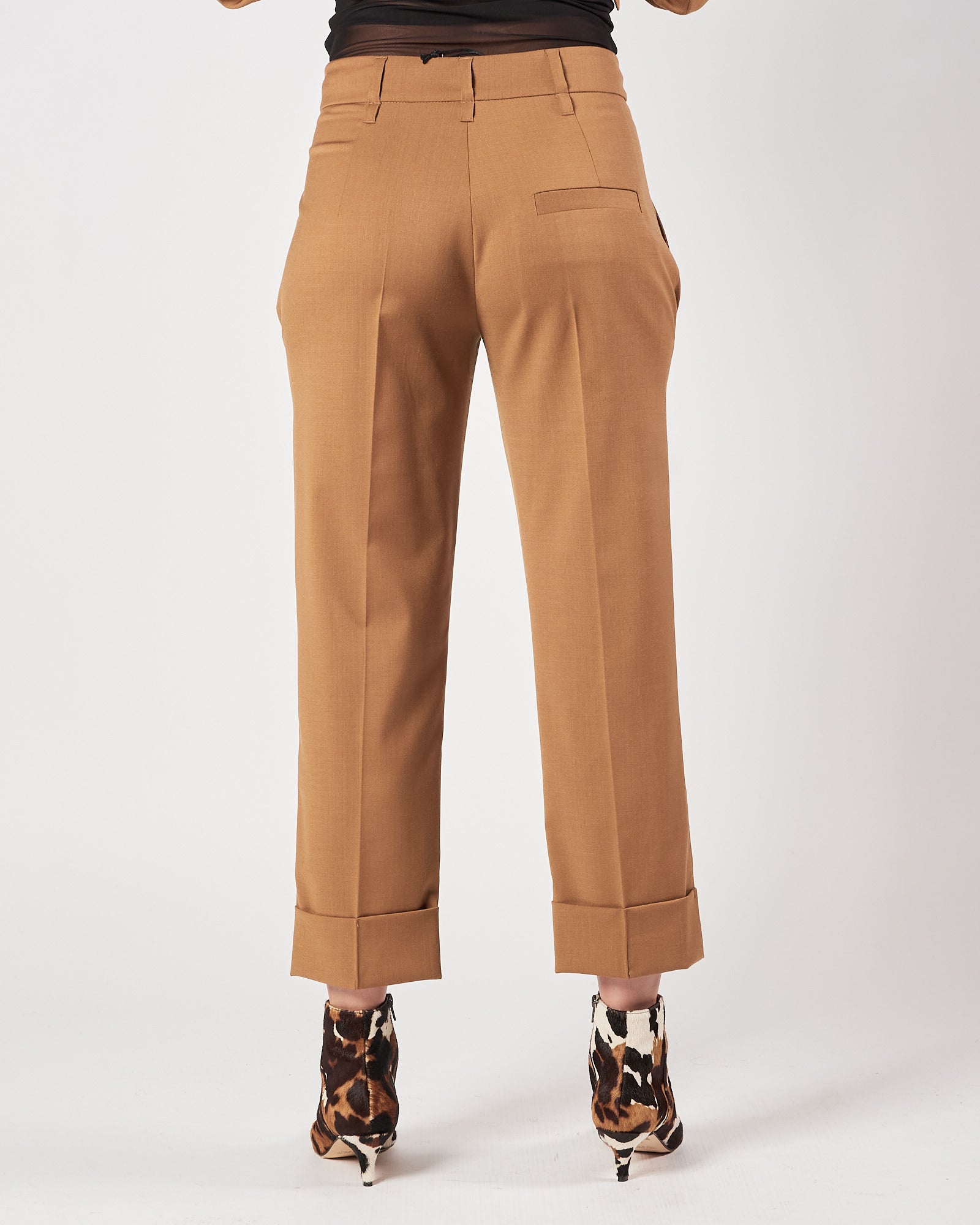 Pantalone Tela9 dritto cammello