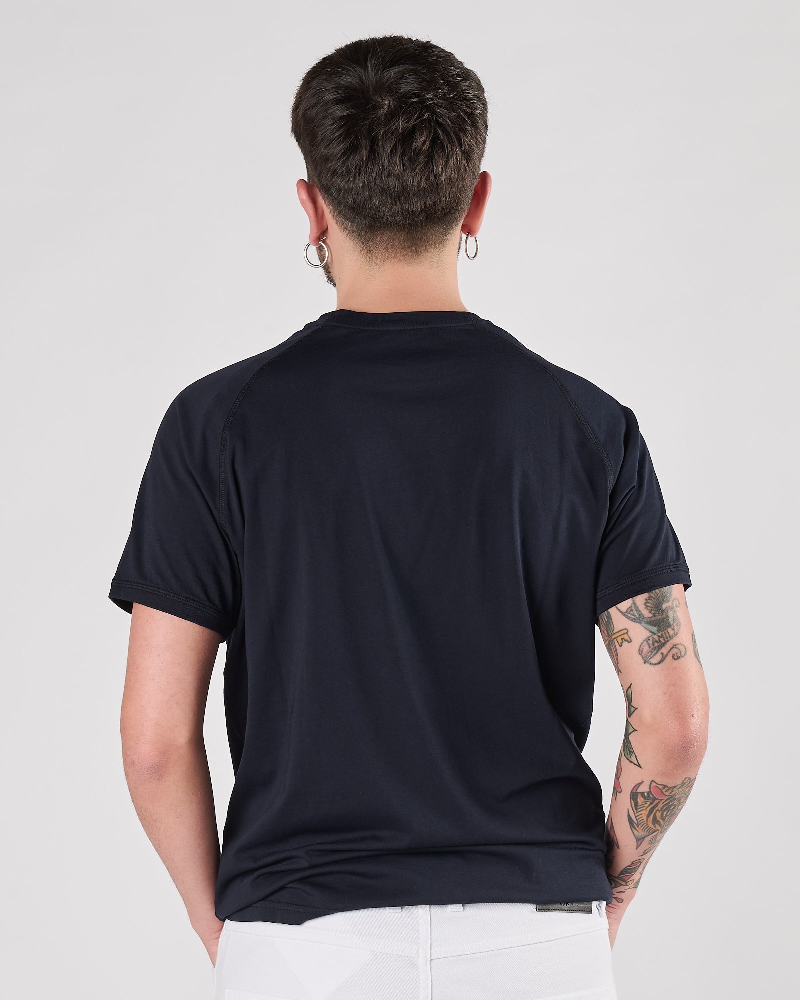 T-shirt Bl'ker manica corta navy
