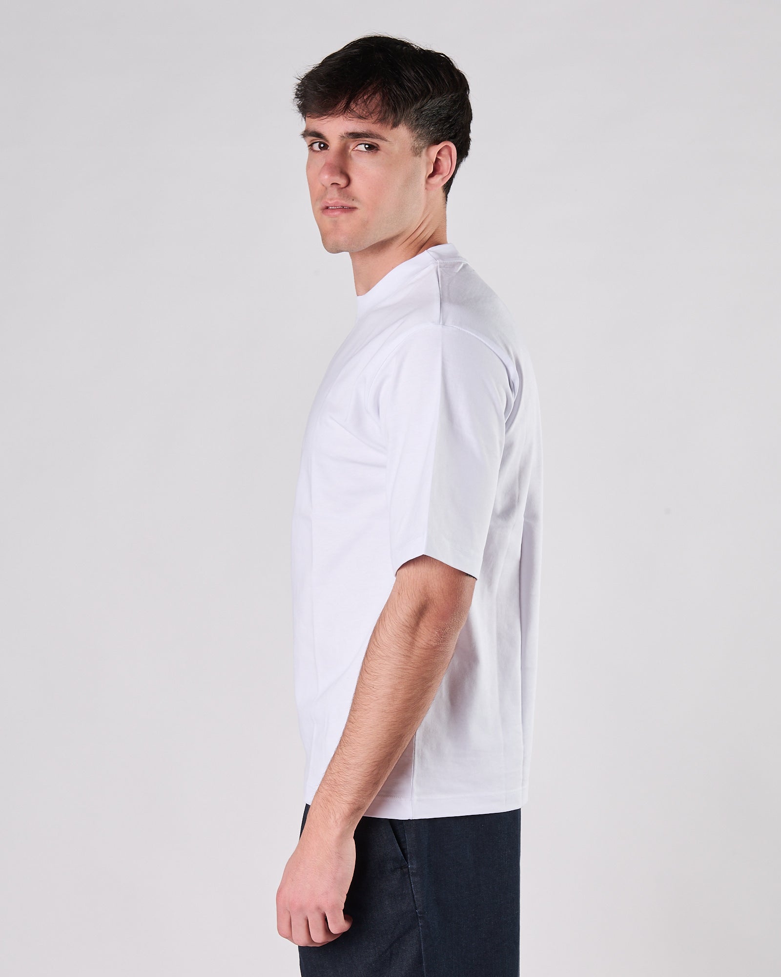 T-shirt Aimé morbida bianca