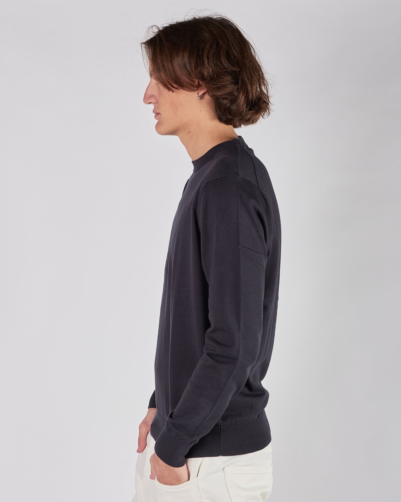 Maglia People Of Shibuya in lana blu