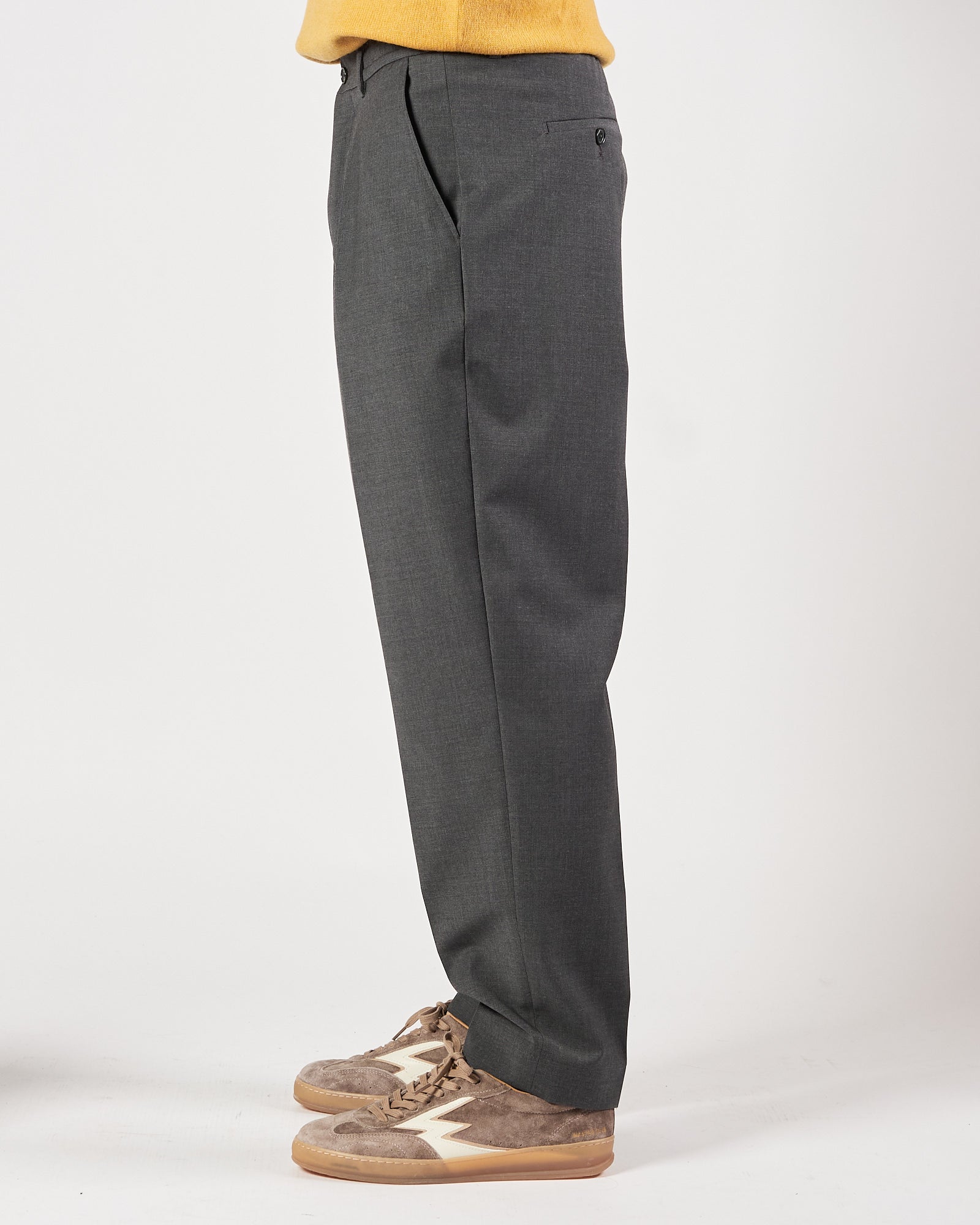 Pantalone A|STORE una  pence grigio antracite