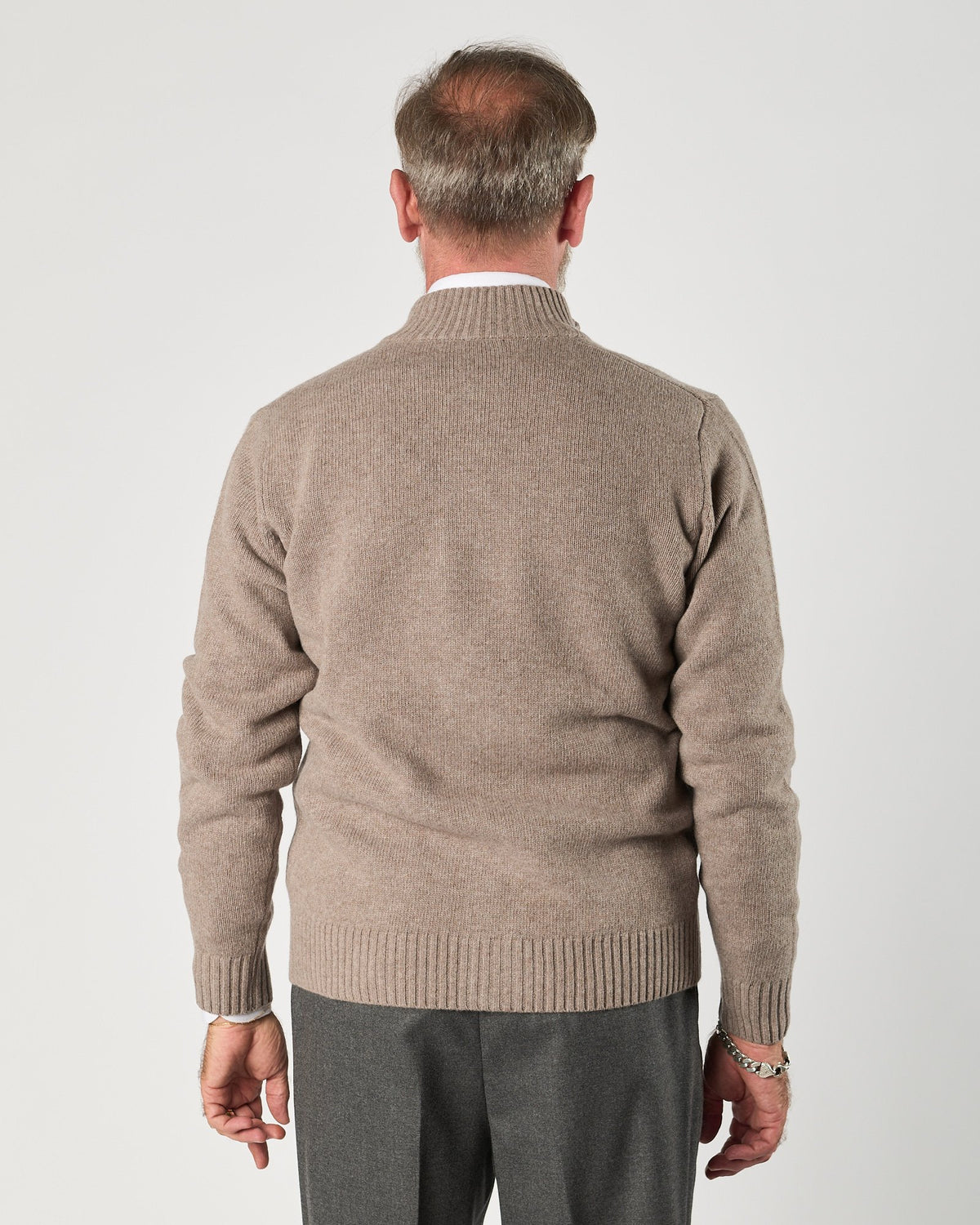 Maglia Aimé cardigan con bottoni beige