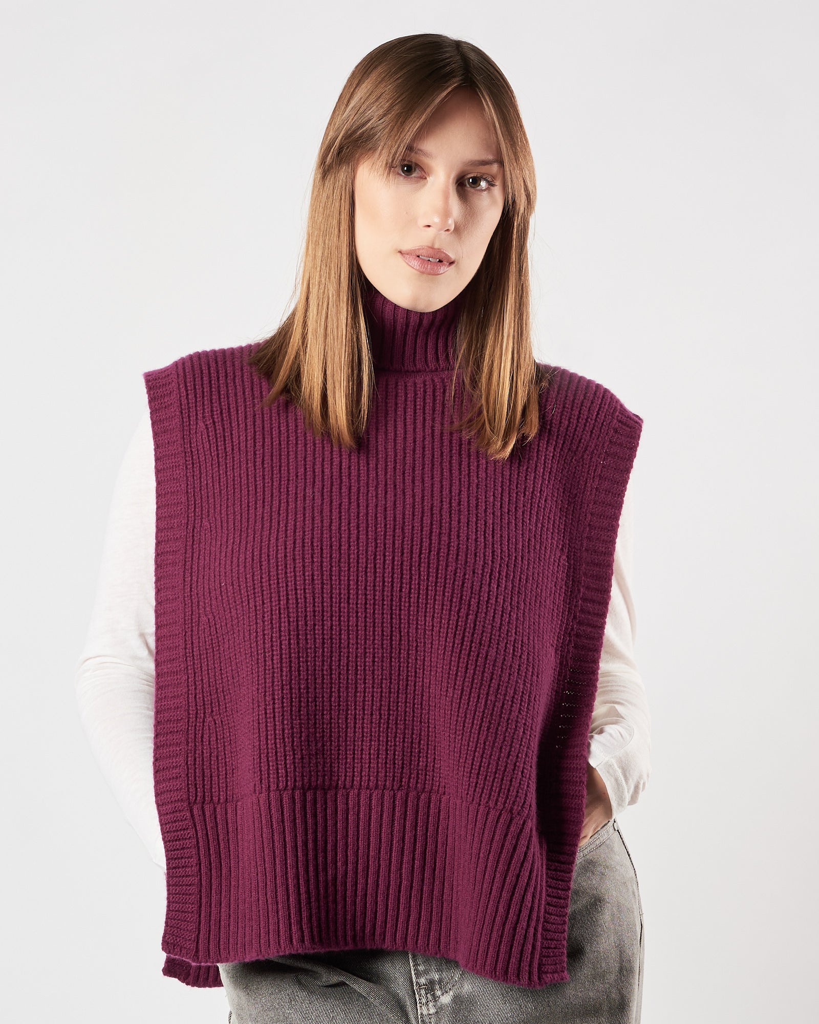 Maglia donna Davantino by sissiottostyle prugna