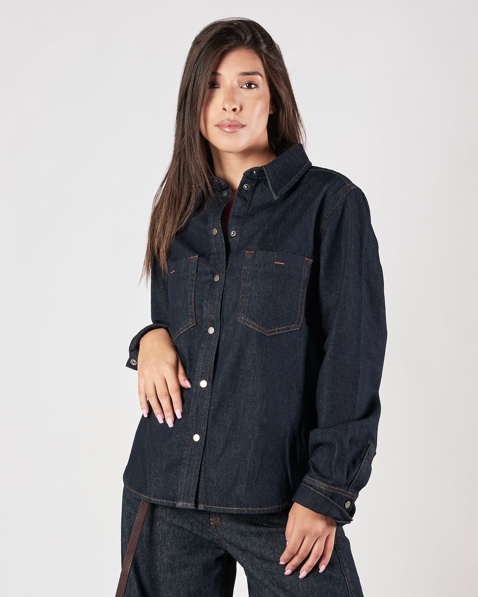 Camicia Tela9 in denim blue