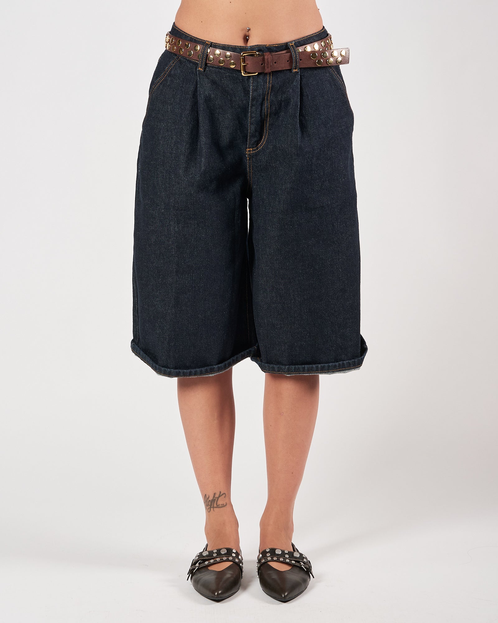 Bermuda God Save Denim in denimcon pences blu