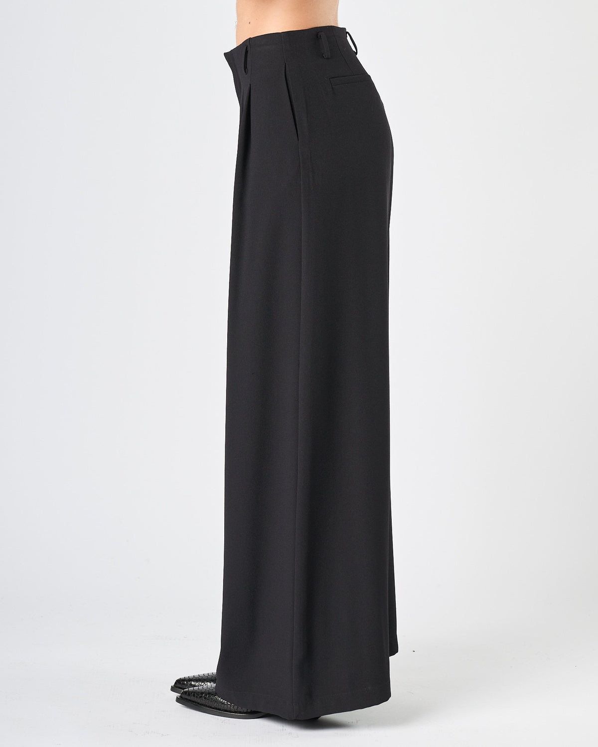 Pantalone Eleh doppia pence nero