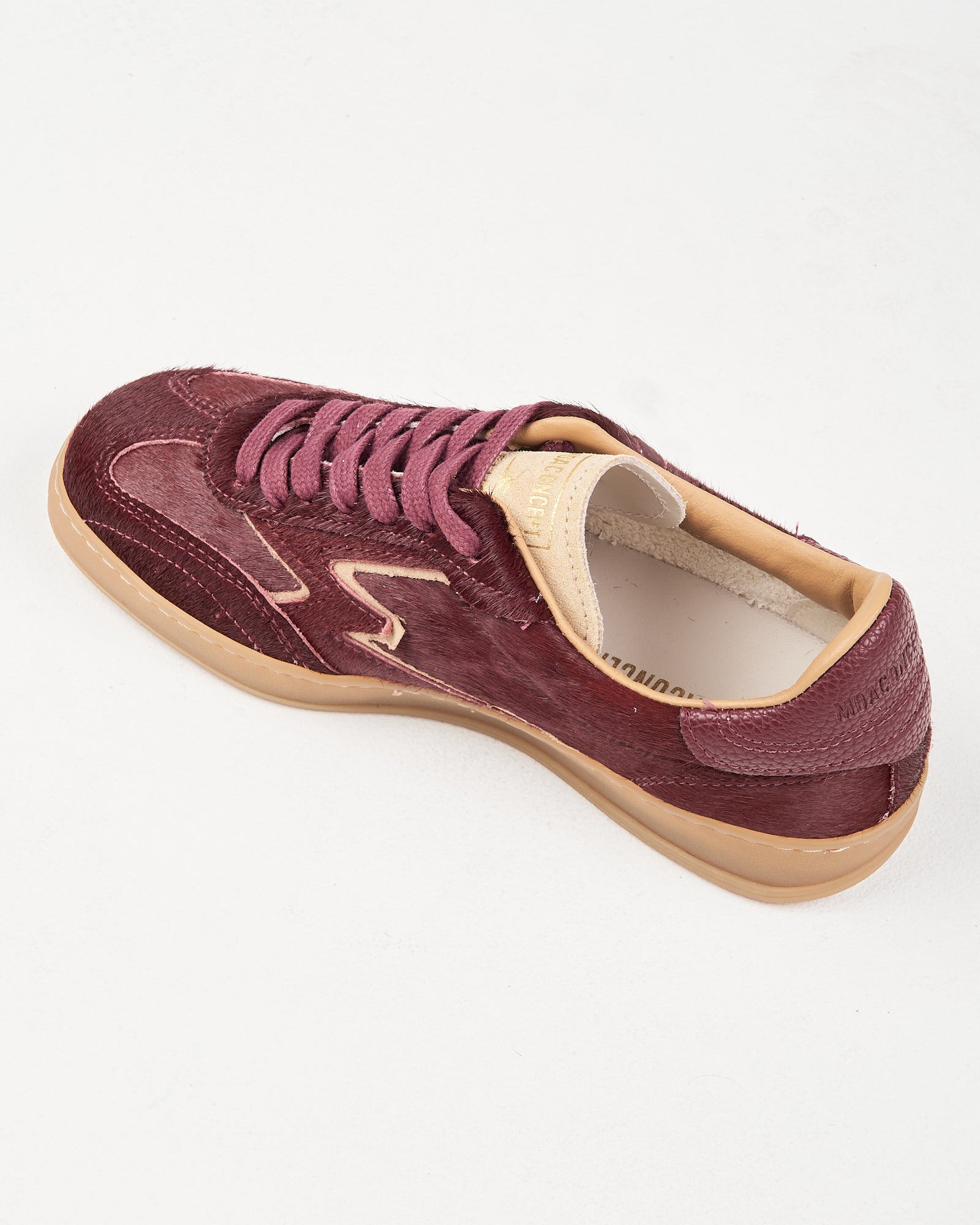 Sneaker Moaconcept in cavallino bordeaux