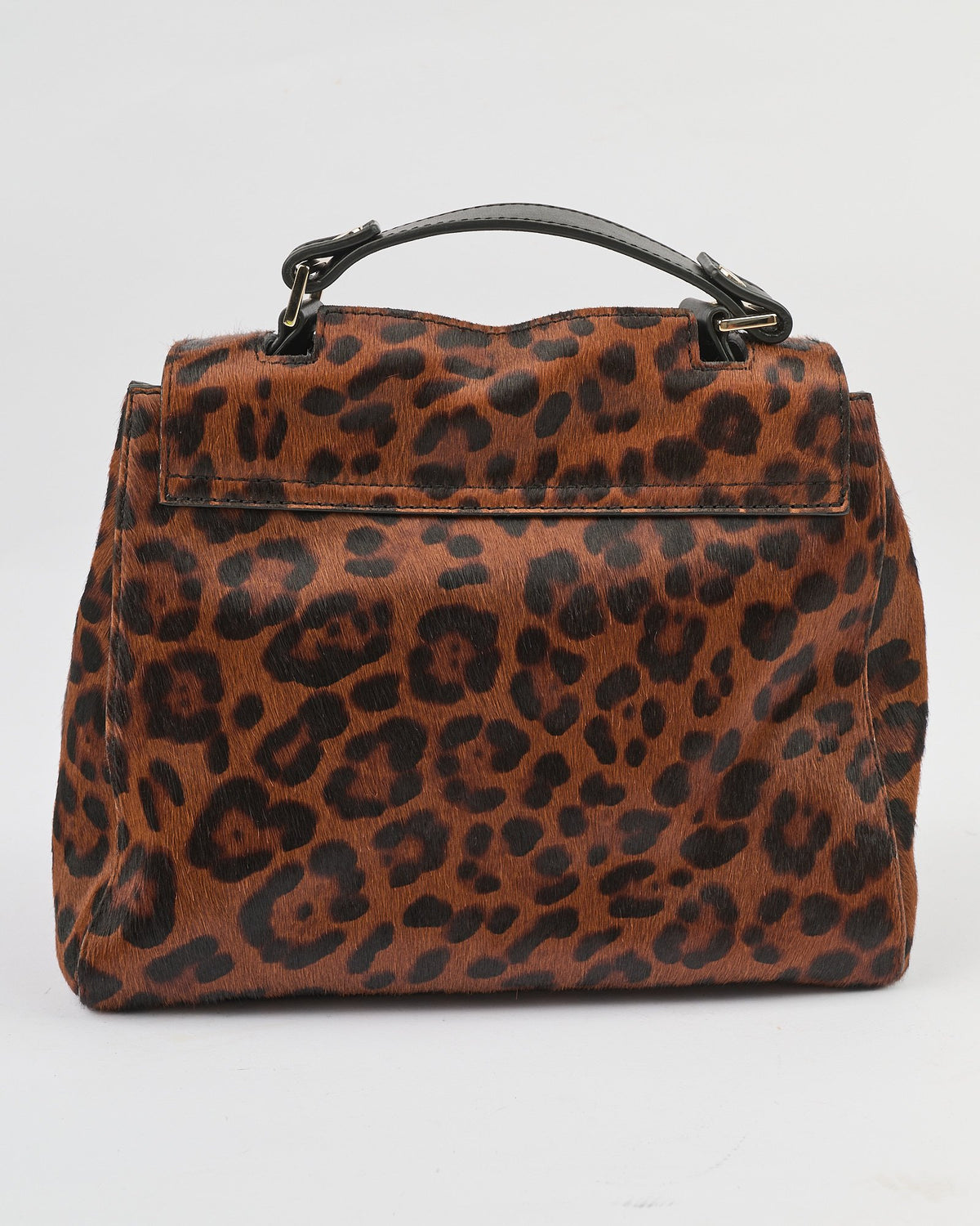 Borsa Orciani Sveva S in cavallino leopard