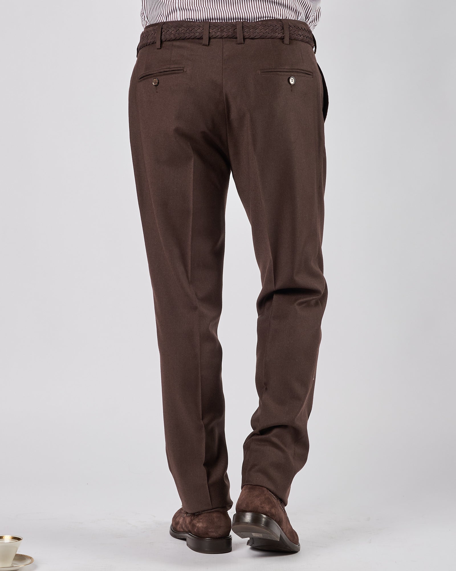 Abito Lbm1911 doppio petto testa di moro