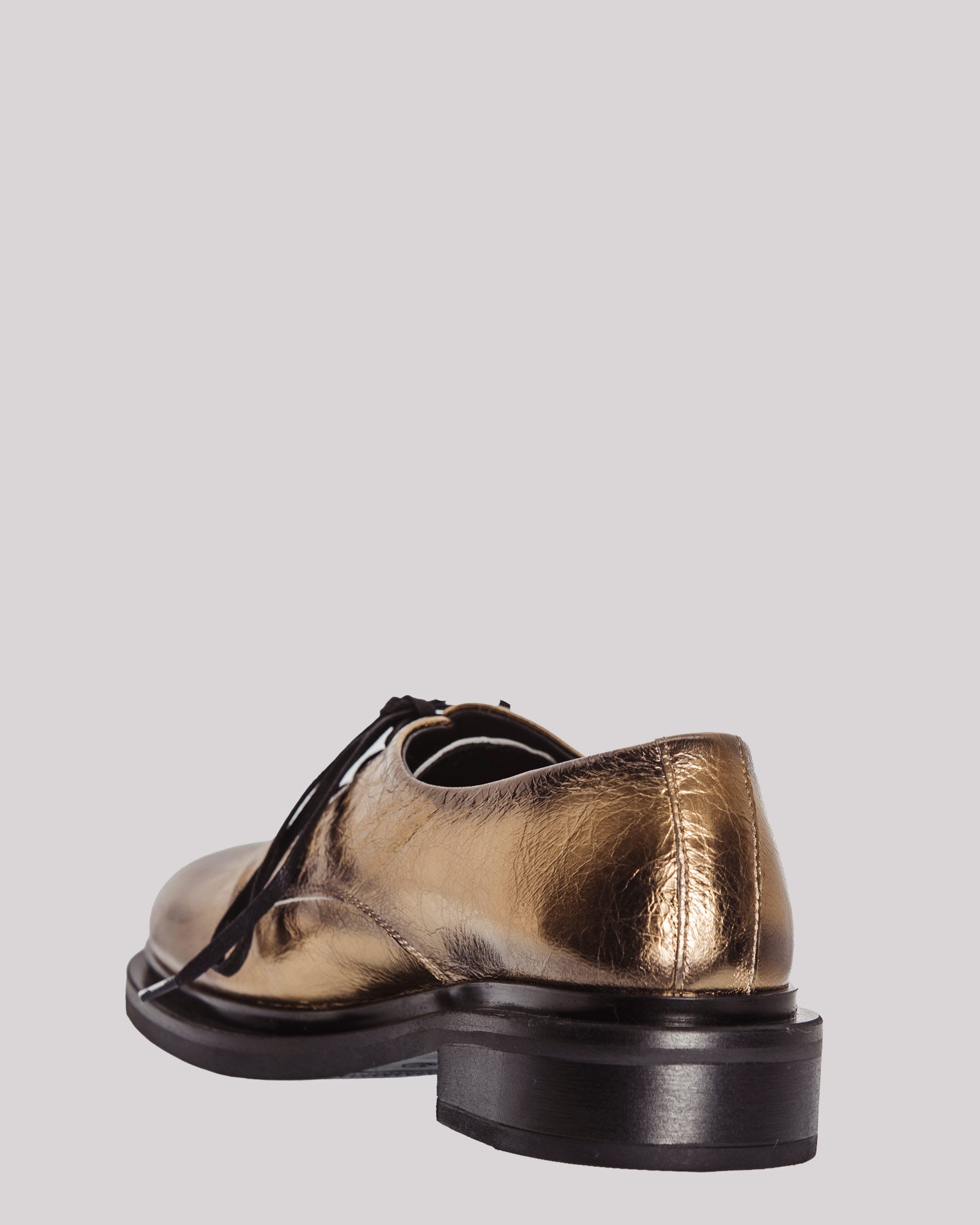 Scarpa Alexander Hotto in pelle oro gold