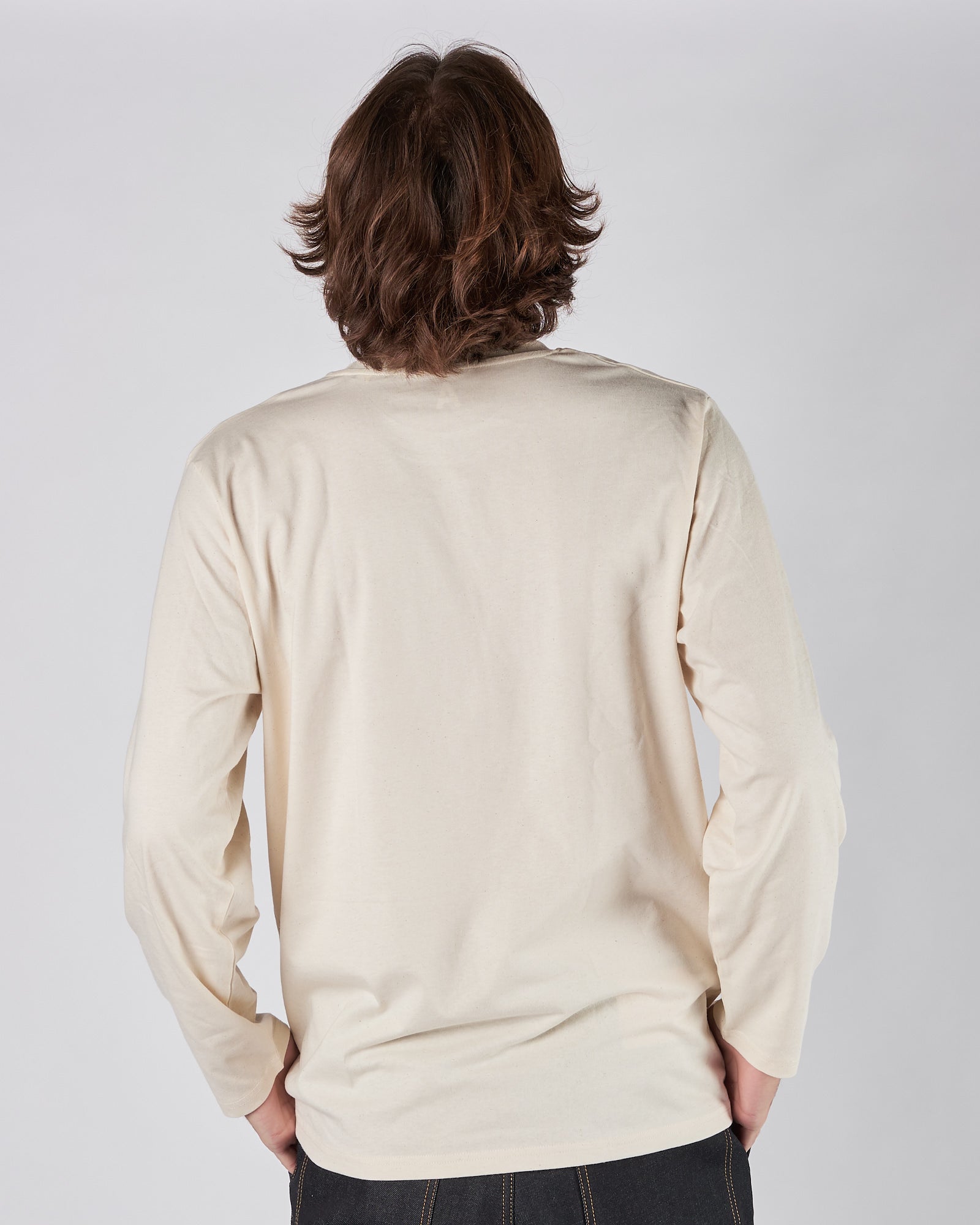 Maglia A|STORE regular in cotone organico natural row