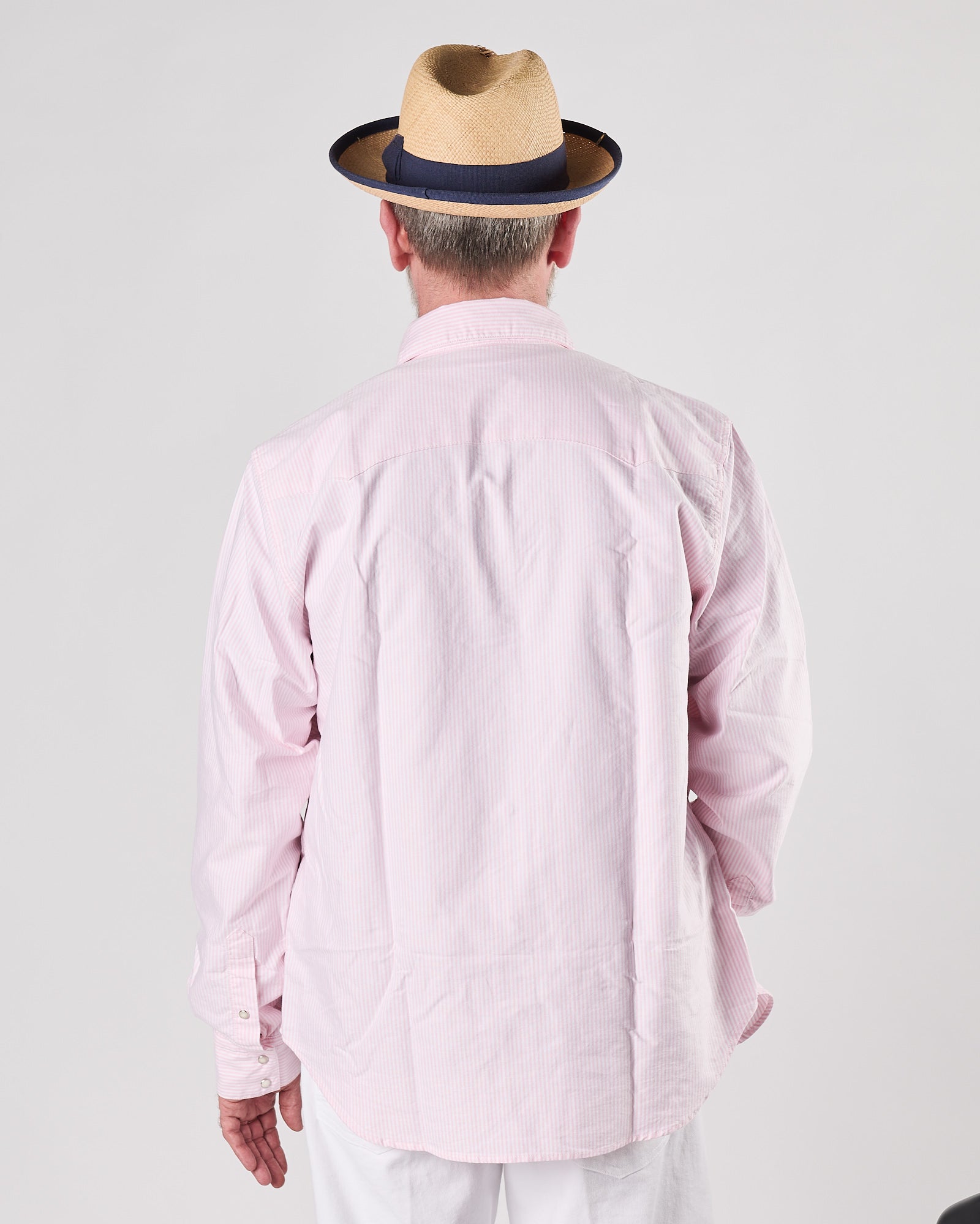 Camicia Chesapeake's texana riga rosa oxford