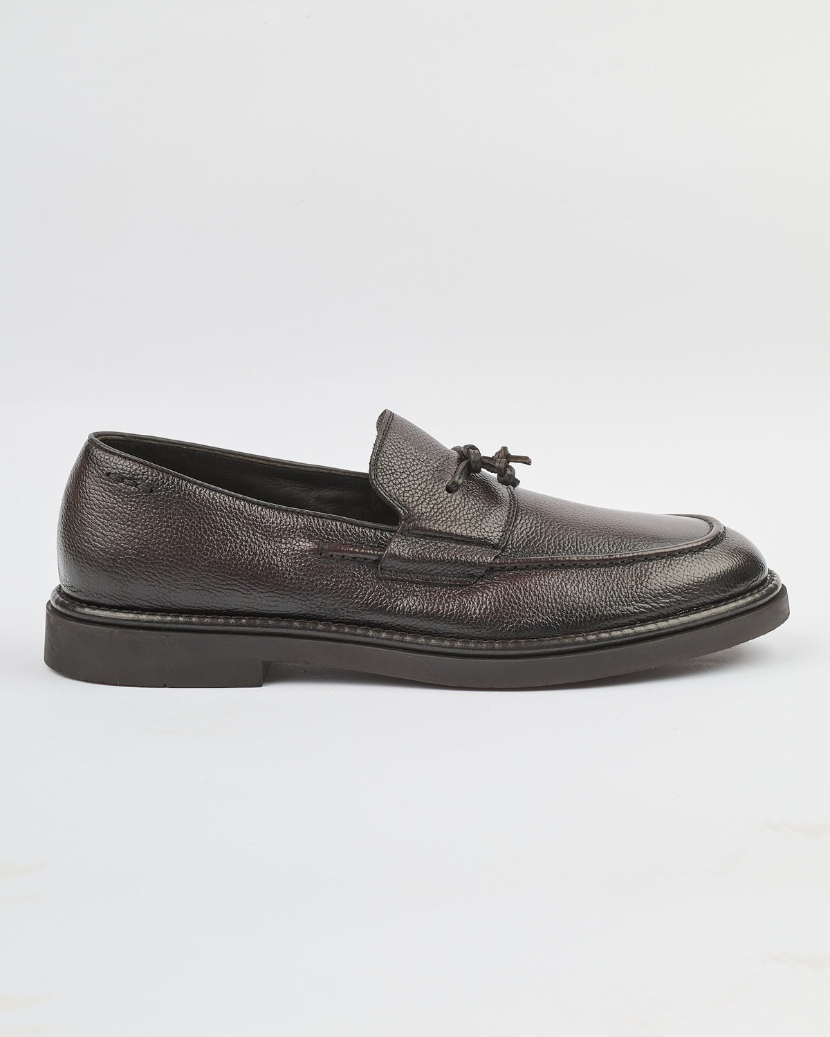 Mocassino Alexander Hotto marrone con nappetto