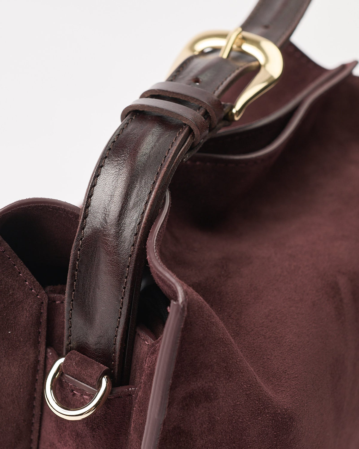 Borsa Orciani Trinity S peach oro burgundy