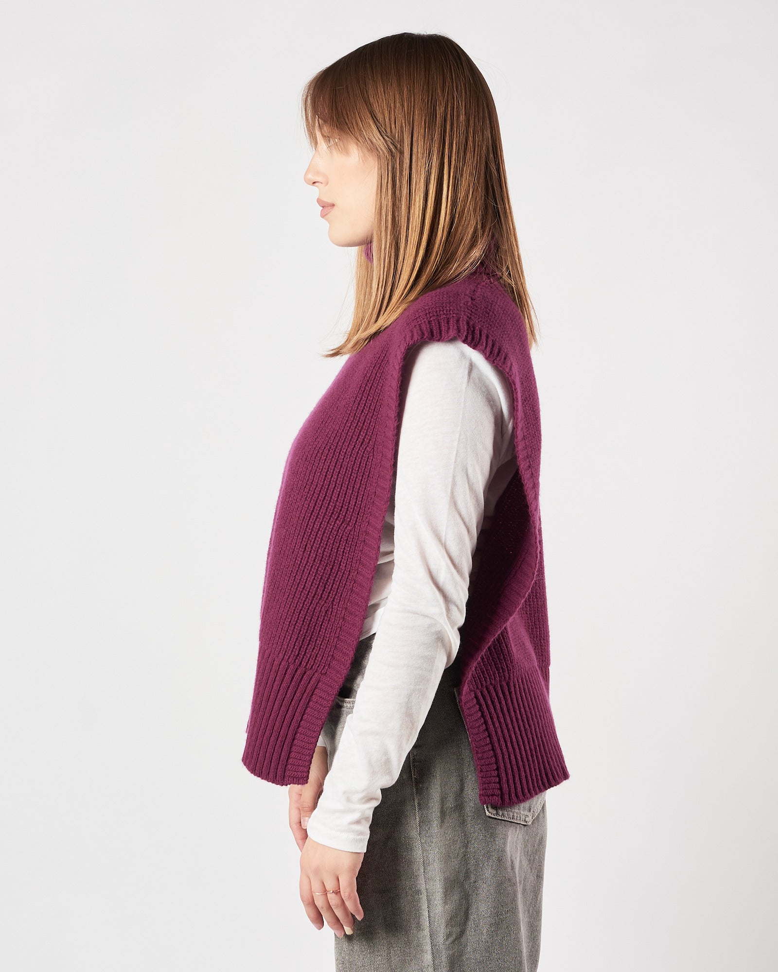 Maglia donna Davantino by sissiottostyle prugna