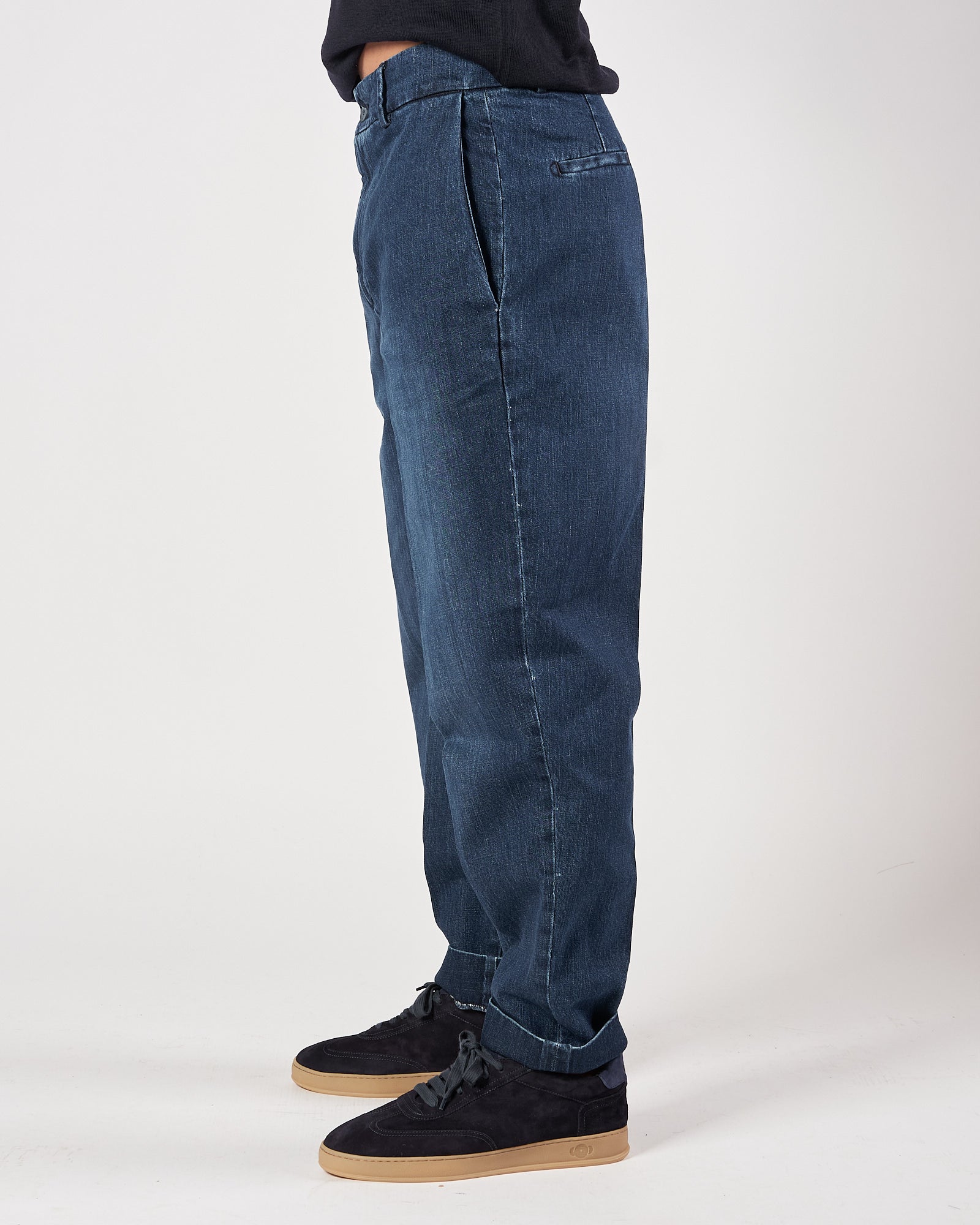 Jeans Bonheur over blu lavato