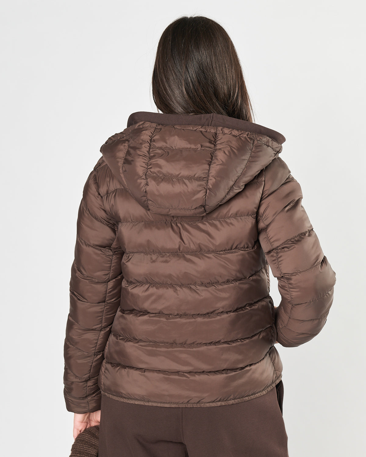 Giaccone A|STORE doppio in pelle moka