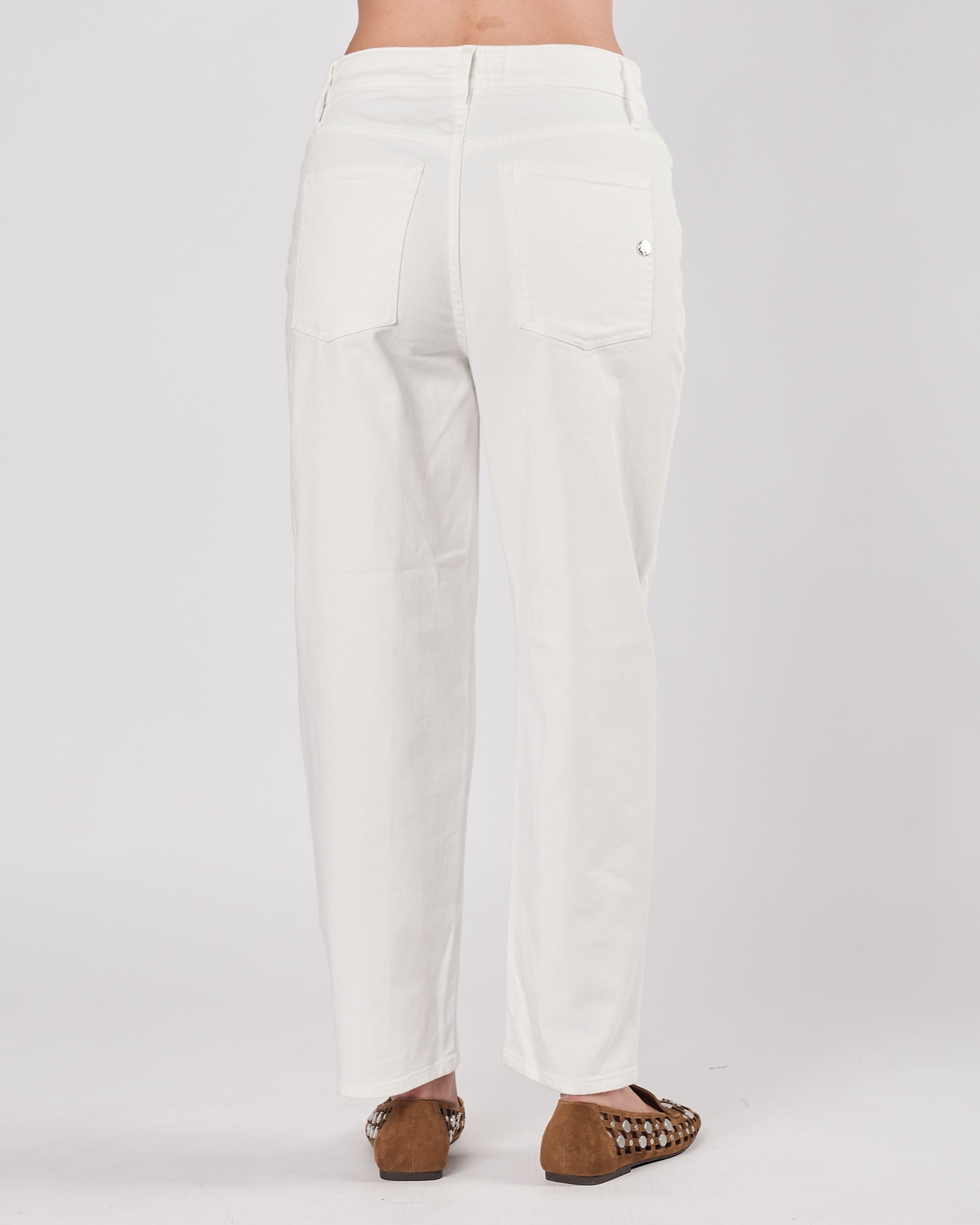 Jeans Shaft regolare bianco