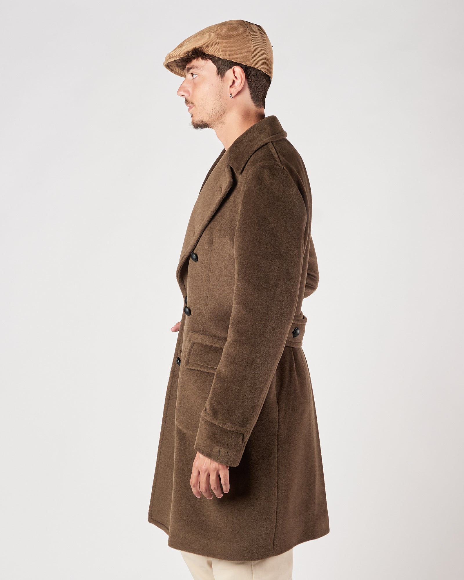 Cappotto Tagliatore doppio petto verde militare