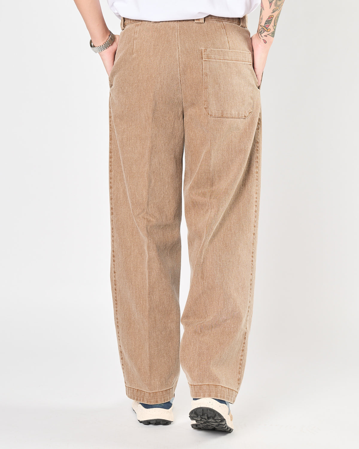 Jeans Aimé baggy tabacco