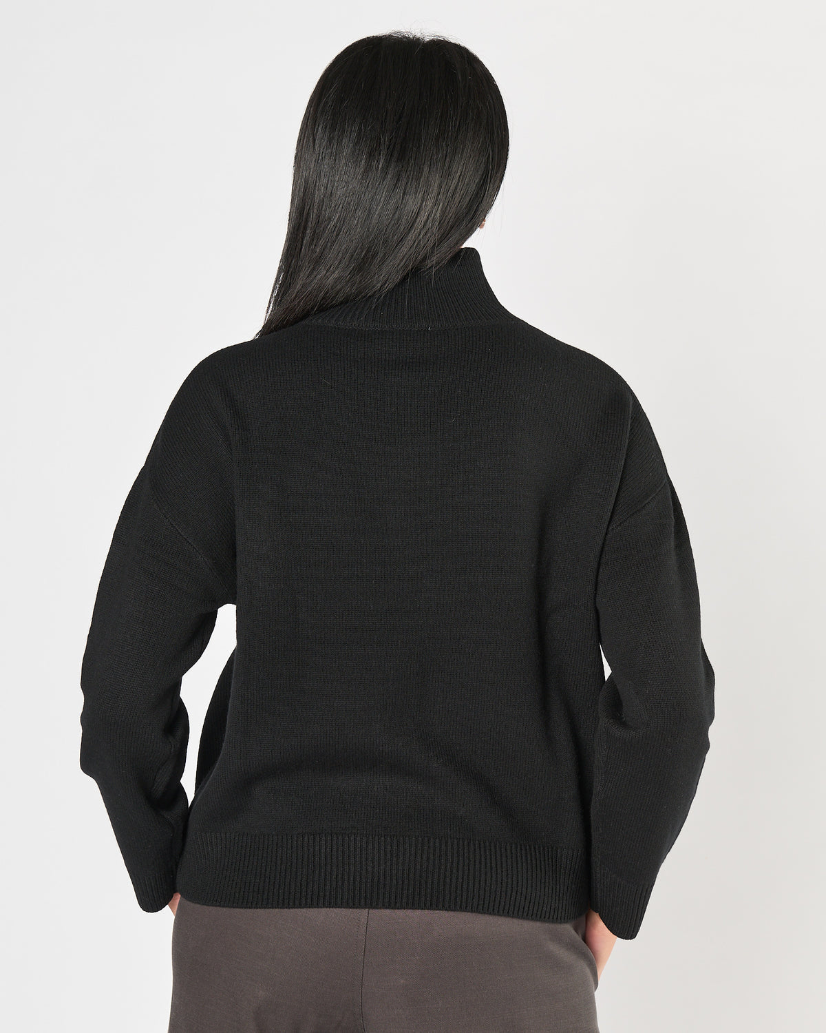 Maglia Since're Paris collo alto black