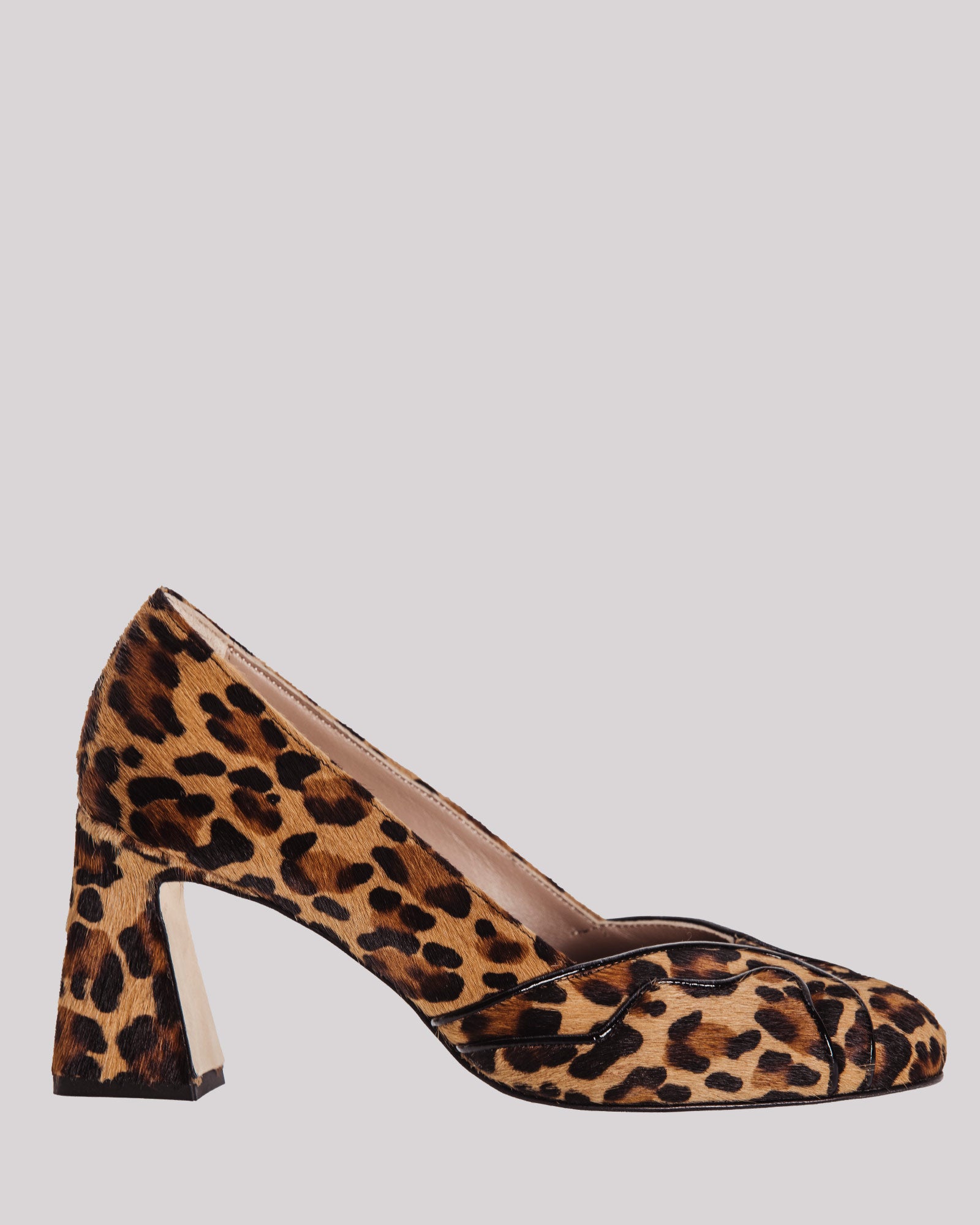 Décolleté Cheville cavallino leopardato