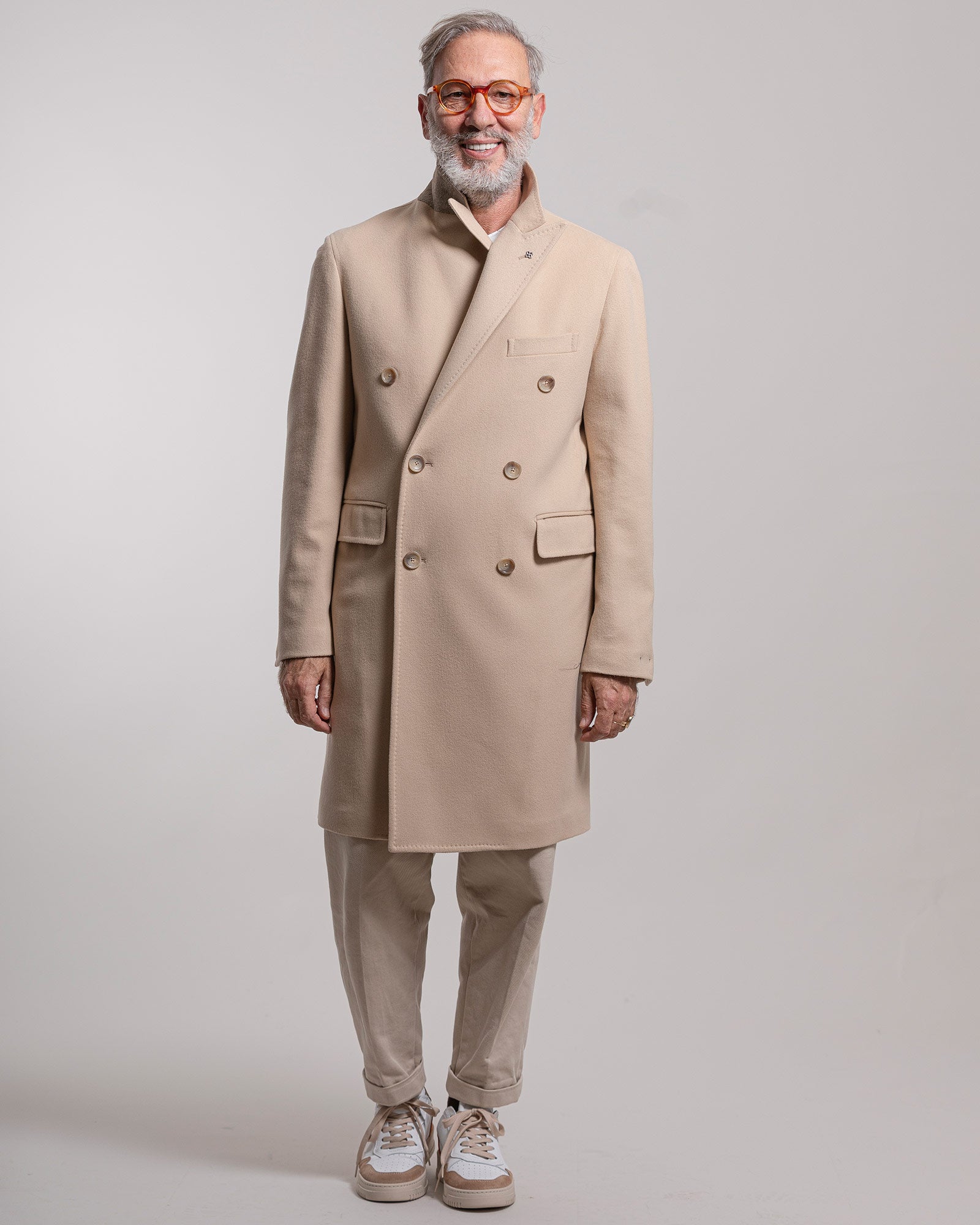 Cappotto Tagliatore doppiopetto beige