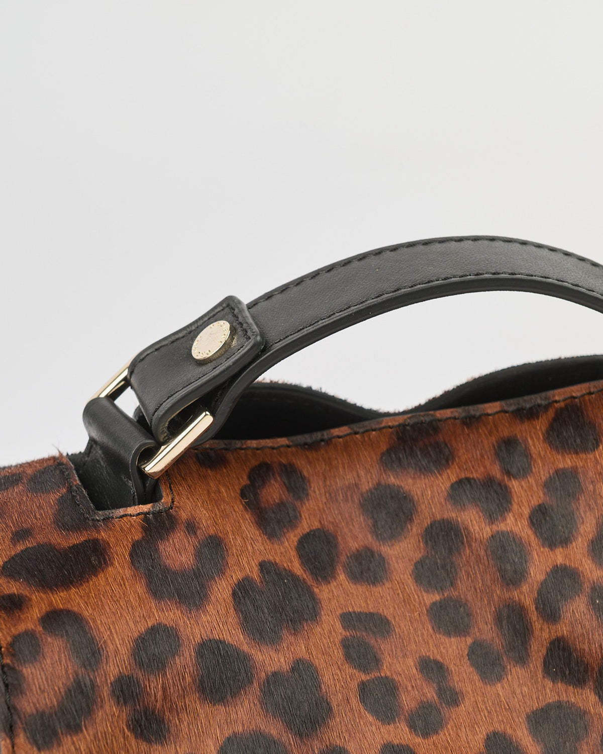 Borsa Orciani Sveva S in cavallino leopard