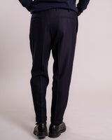 Pantalone Luigi Bianchi doopia pence blu