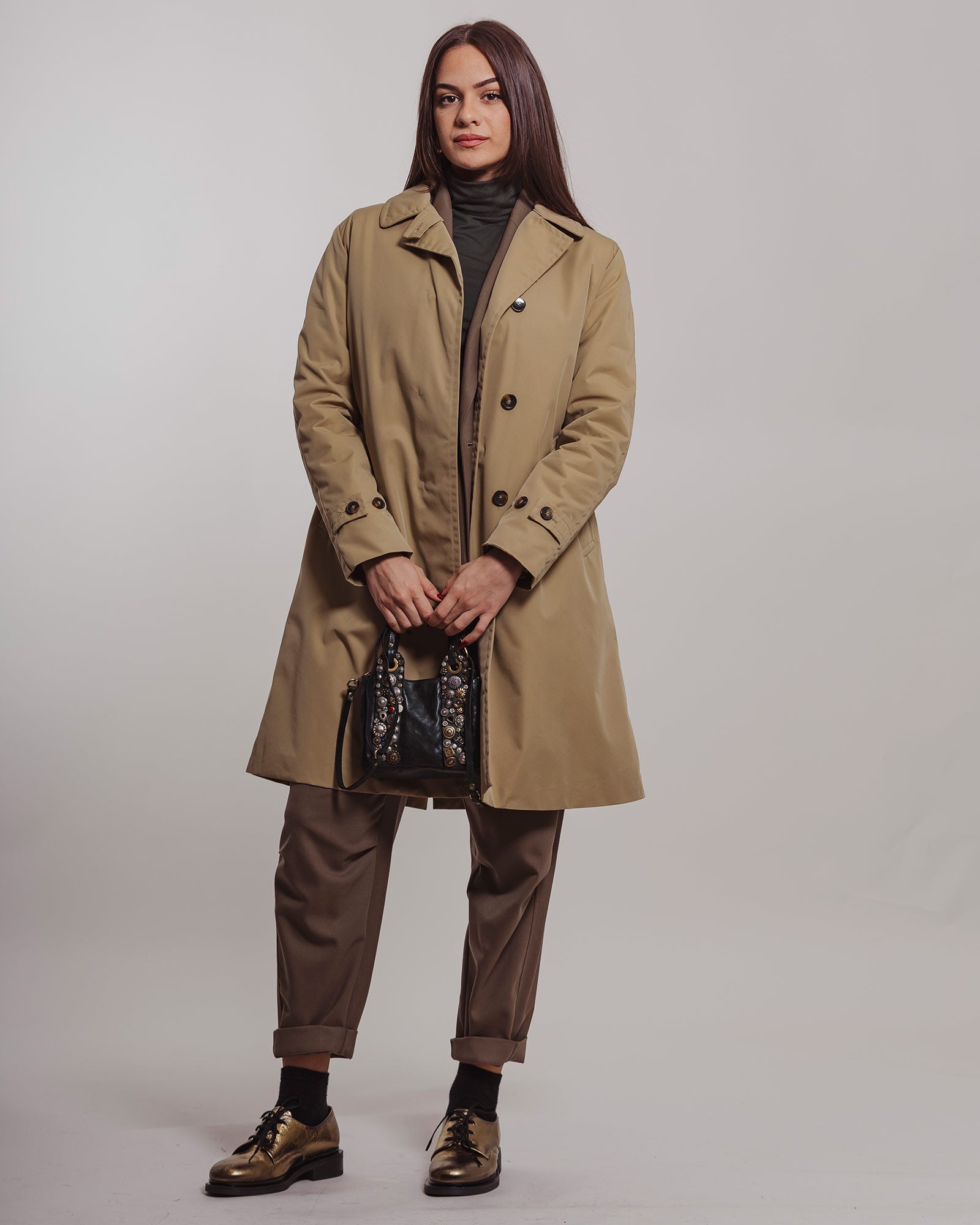 Trench L'impermeabile beige