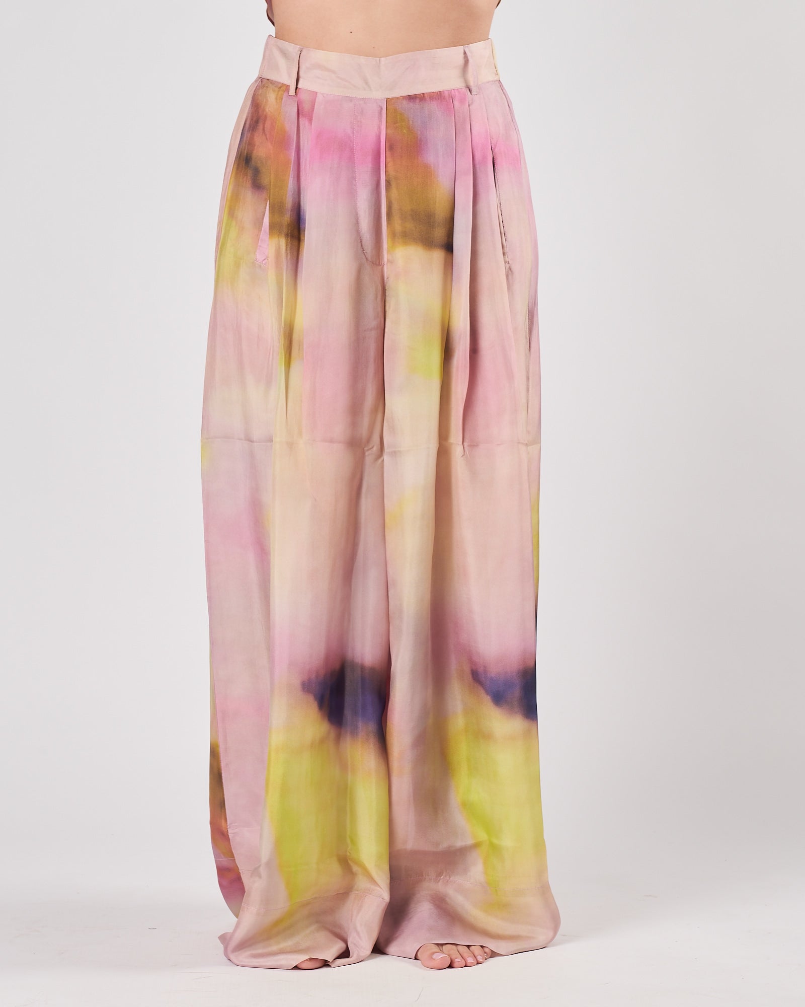 Pantalone Mes Demoiselles largo multicolor