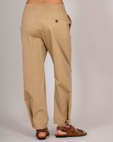 Sand trousers with drawstring