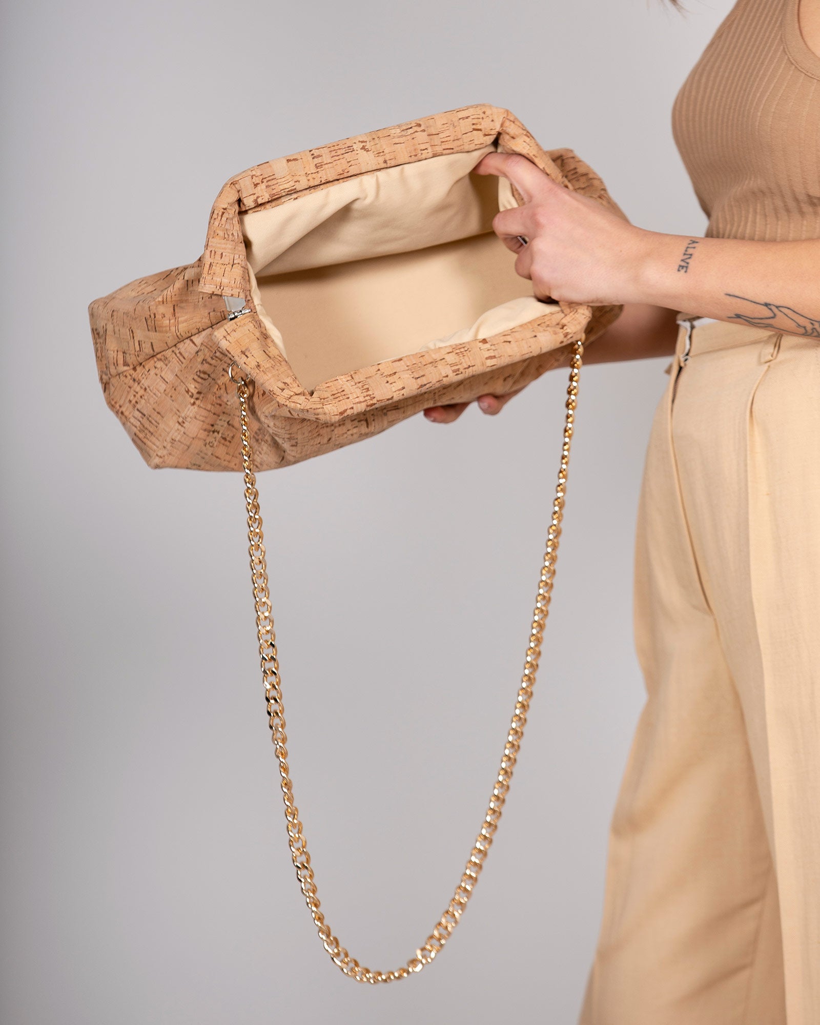 Cork handbag