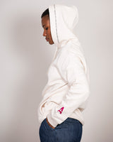Cream hooded sweatshirt