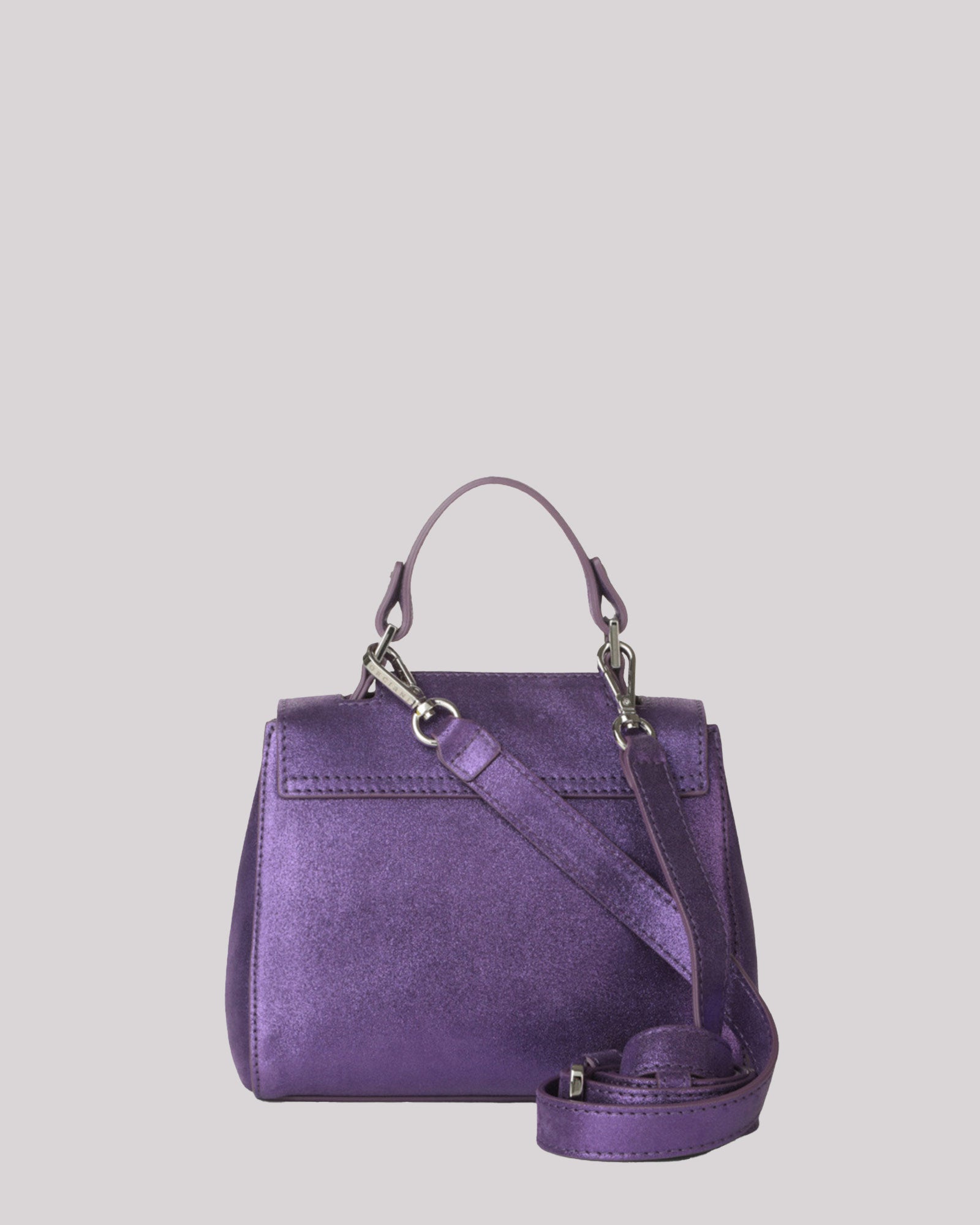 Purple mini Sveva Midnight handbag