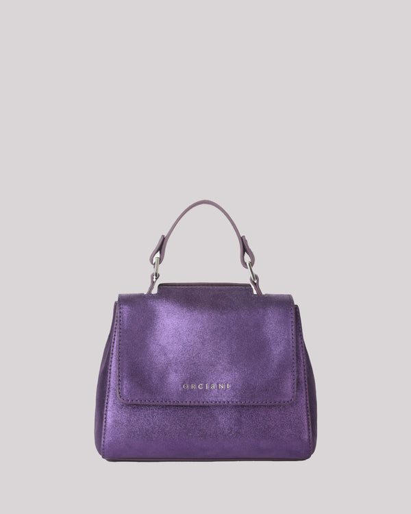 Purple mini Sveva Midnight handbag