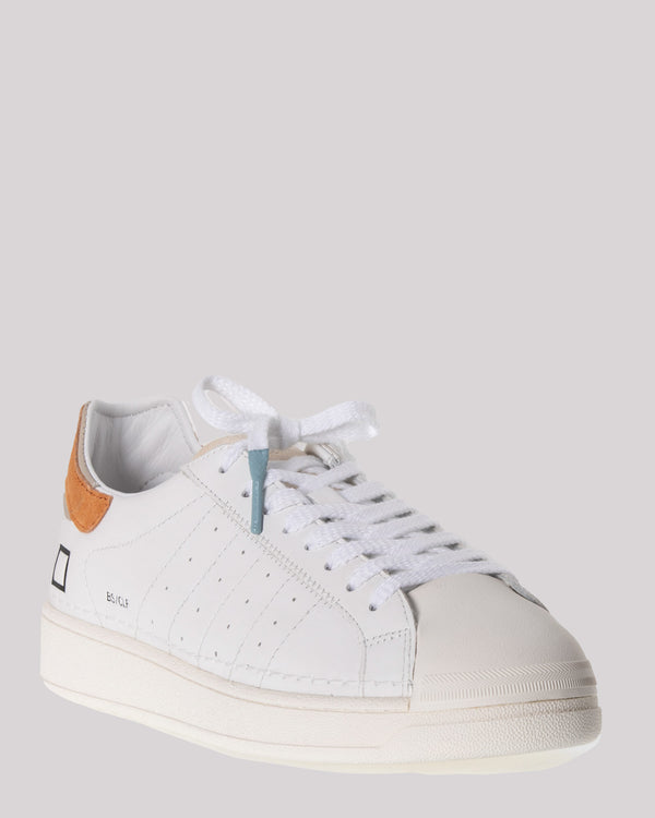 Bese White-Orange sneakers