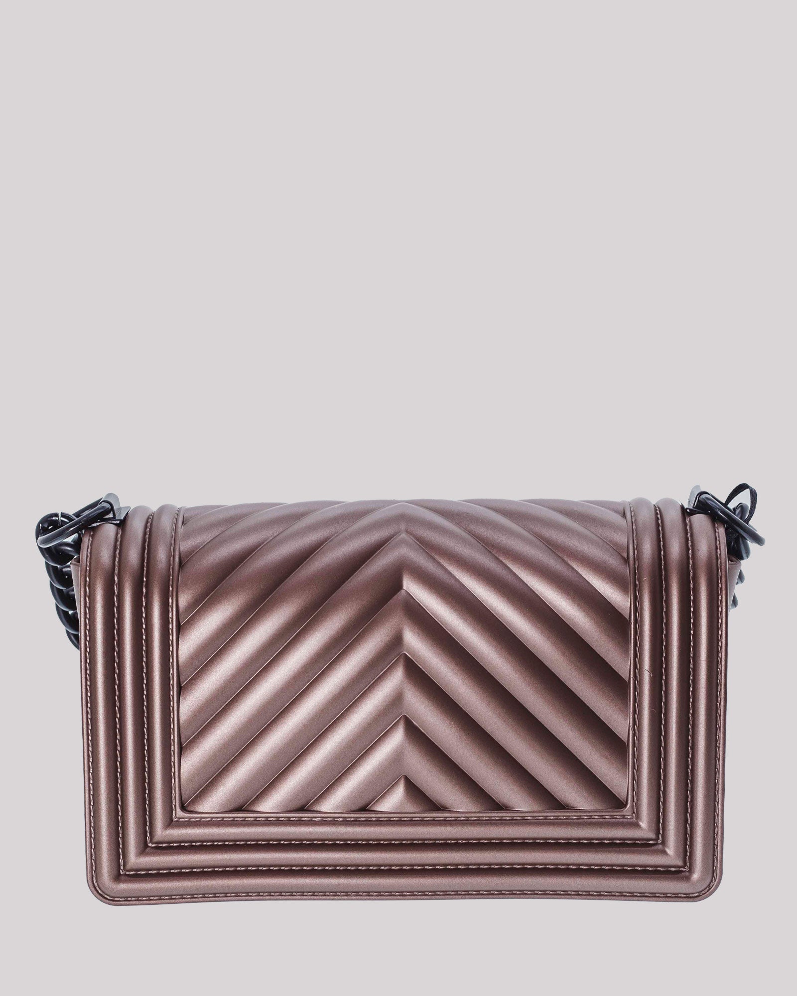 Bronze shoulder bag