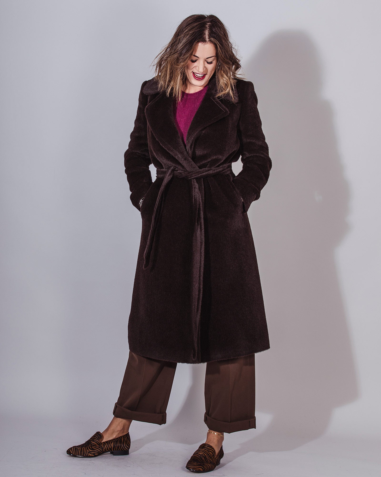 Cappotto donna tagliatore moro